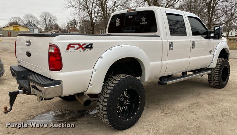 image for item DF6644 2012 Ford F250 Super Duty Crew Cab pickup truck