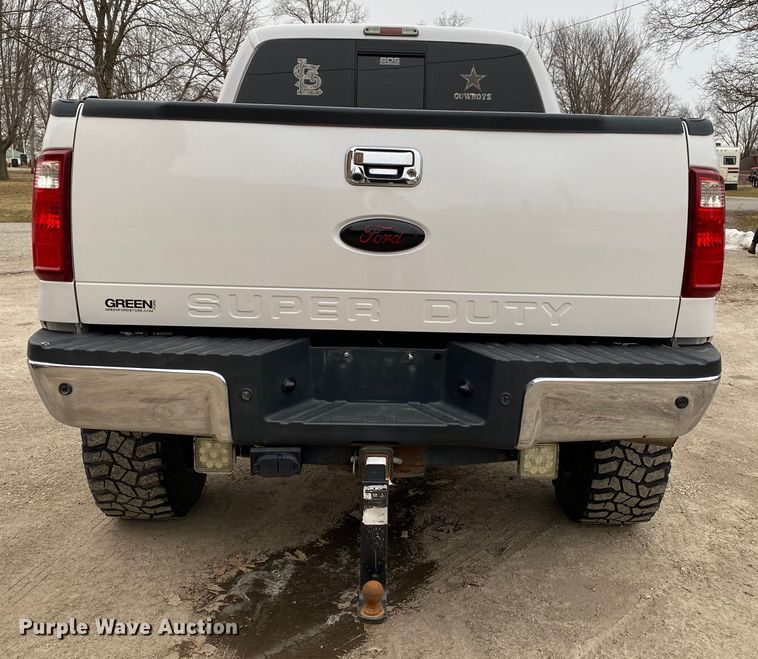 image for item DF6644 2012 Ford F250 Super Duty Crew Cab pickup truck