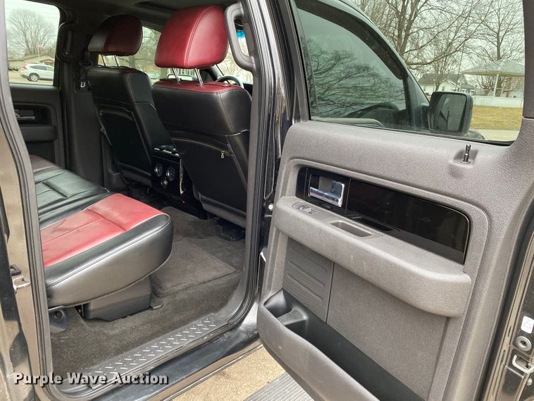 image for item DF6645 2010 Ford F150 Harley Davidson SuperCrew pickup truck