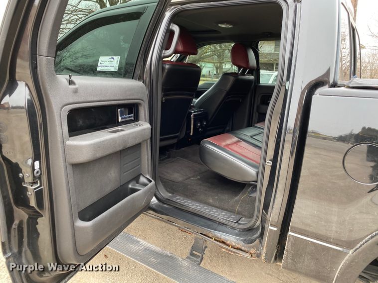 image for item DF6645 2010 Ford F150 Harley Davidson SuperCrew pickup truck