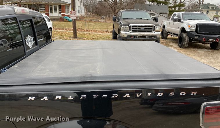 image for item DF6645 2010 Ford F150 Harley Davidson SuperCrew pickup truck