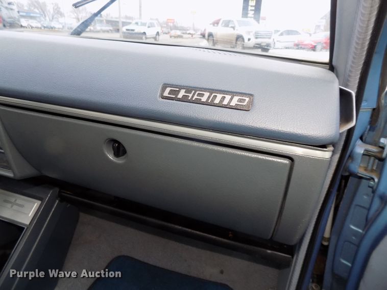 image for item DG2507 1982 Plymouth Champ Custom