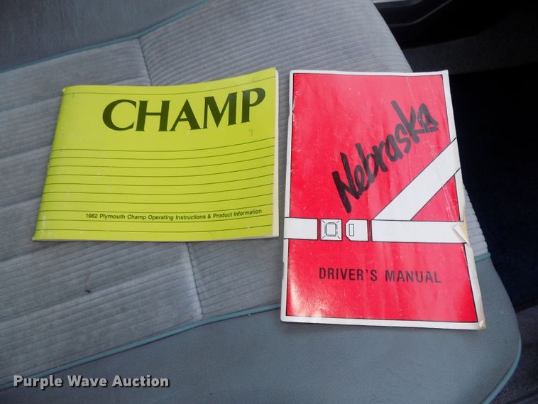 image for item DG2507 1982 Plymouth Champ Custom