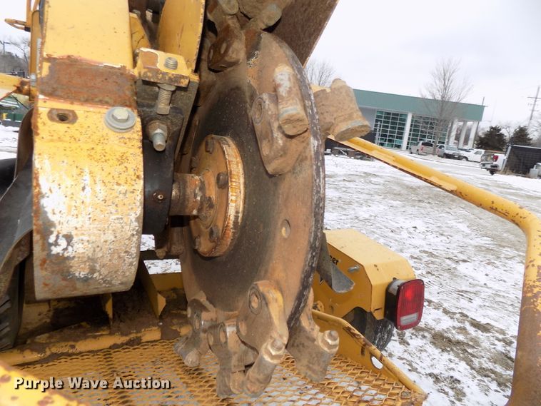 image for item DG2512 2012 Vermeer SC252 stump grinder with trailer