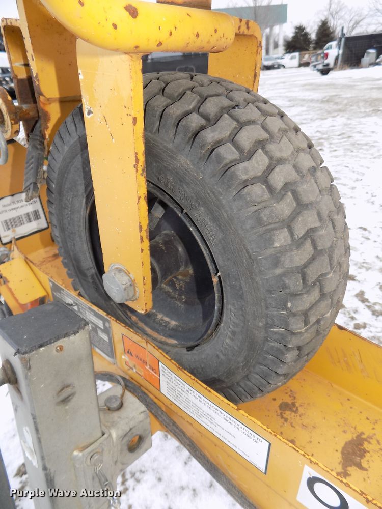 image for item DG2512 2012 Vermeer SC252 stump grinder with trailer