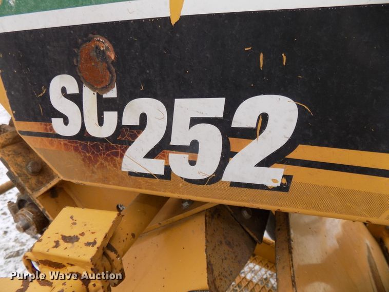 image for item DG2512 2012 Vermeer SC252 stump grinder with trailer