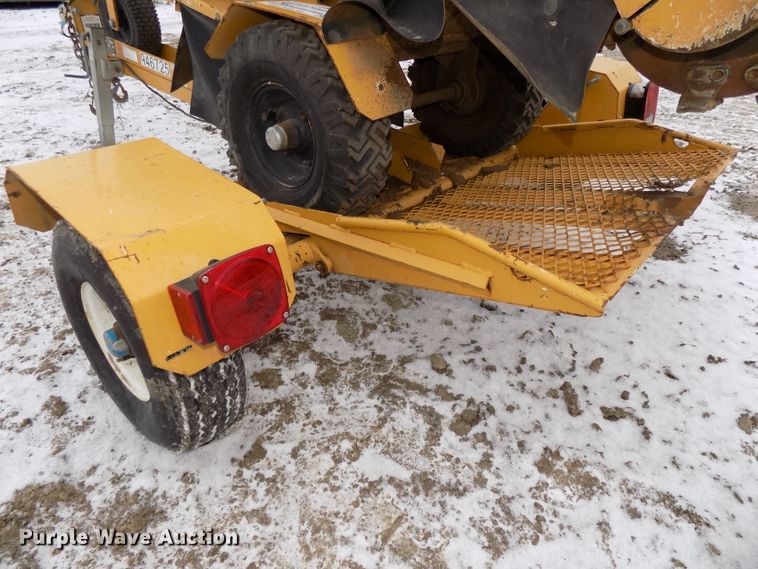 image for item DG2512 2012 Vermeer SC252 stump grinder with trailer