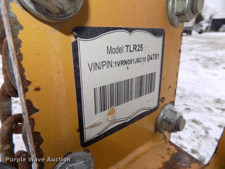 image for item DG2512 2012 Vermeer SC252 stump grinder with trailer