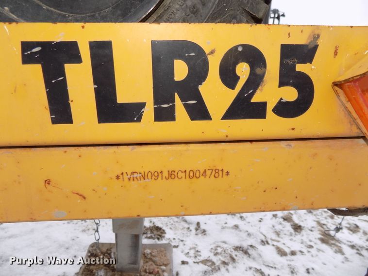 image for item DG2512 2012 Vermeer SC252 stump grinder with trailer