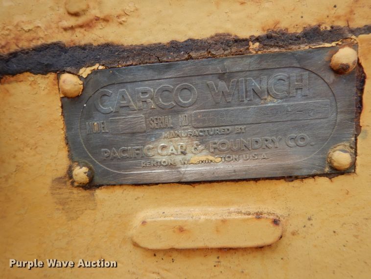 image for item DH2279 Carco F winch