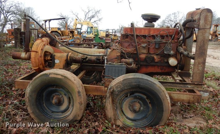 image for item DH2284 Irrigation pump cart