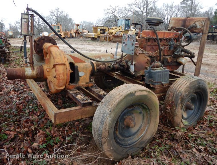 image for item DH2284 Irrigation pump cart