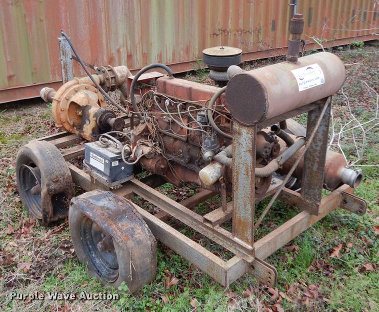 image for item DH2285 Irrigation pump cart