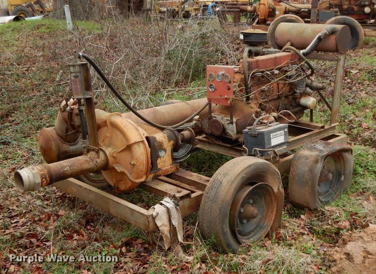 image for item DH2285 Irrigation pump cart