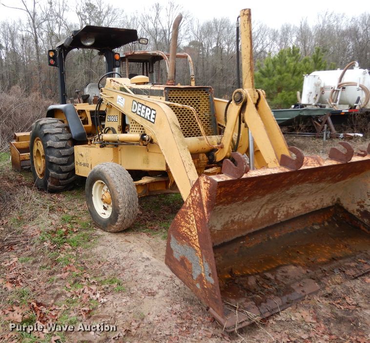 image for item DH2294 John Deere 210LE landscape tractor