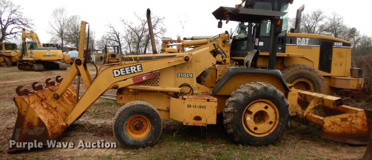 image for item DH2294 John Deere 210LE landscape tractor