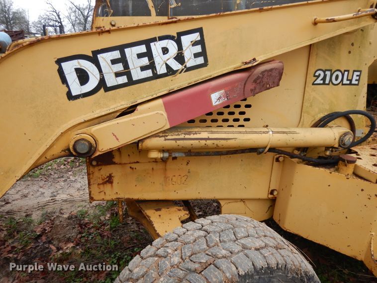 image for item DH2294 John Deere 210LE landscape tractor