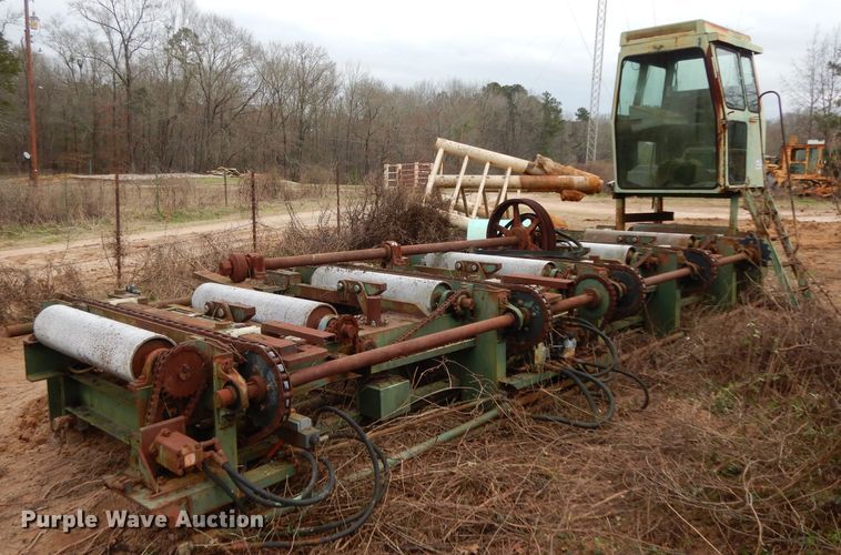 image for item DH2296 Schulman Machine Infeed logging conveyor