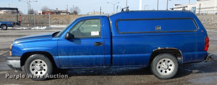 image for item DH6341 2006 Chevrolet Silverado 1500 pickup truck