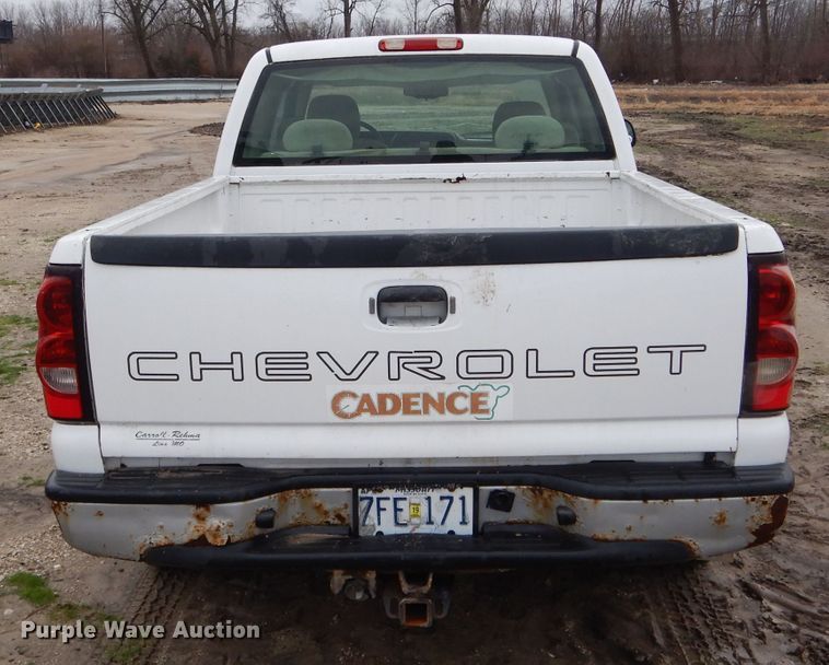 image for item DH6355 2005 Chevrolet Silverado 1500 Ext. Cab pickup truck