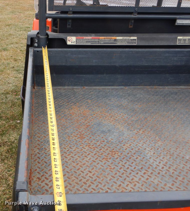 image for item DH6358 2013 Kubota 900XT utility vehicle