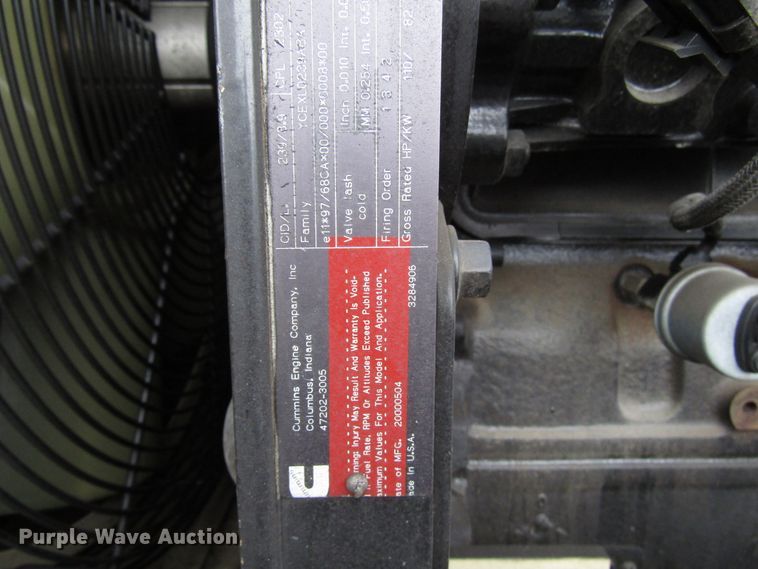 image for item DH8430 2000 Ingersoll Rand HP300WCU air compressor