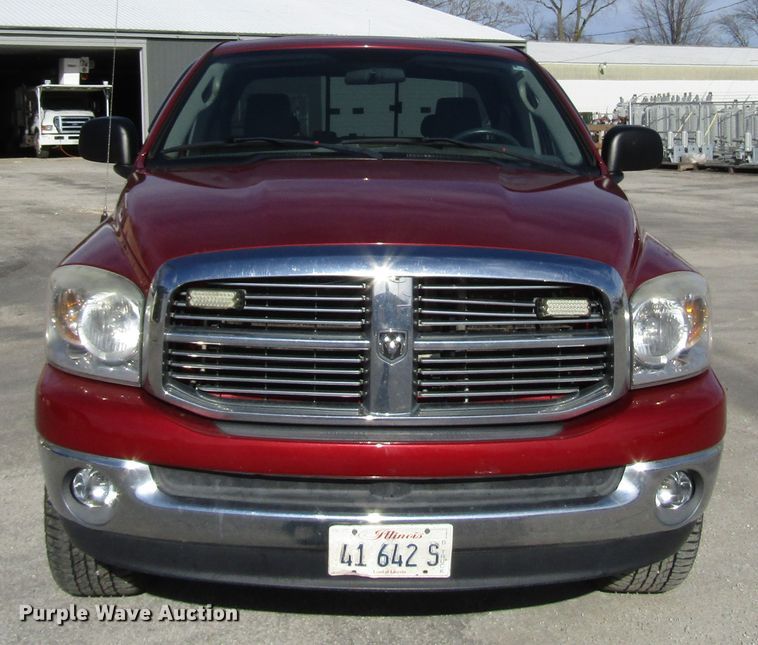 image for item DH8432 2007 Dodge Ram 1500 Quad Cab pickup truck