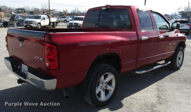 image for item DH8432 2007 Dodge Ram 1500 Quad Cab pickup truck