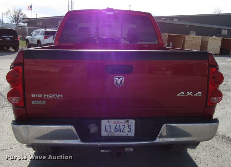 image for item DH8432 2007 Dodge Ram 1500 Quad Cab pickup truck