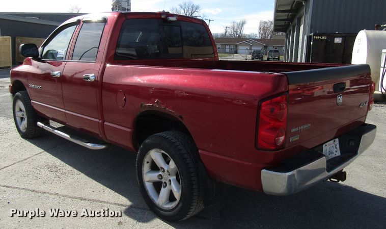 image for item DH8432 2007 Dodge Ram 1500 Quad Cab pickup truck