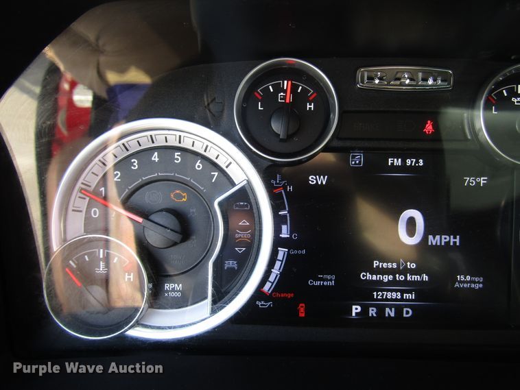 image for item DH8433 2013 Dodge Ram 1500 Crew Cab pickup truck