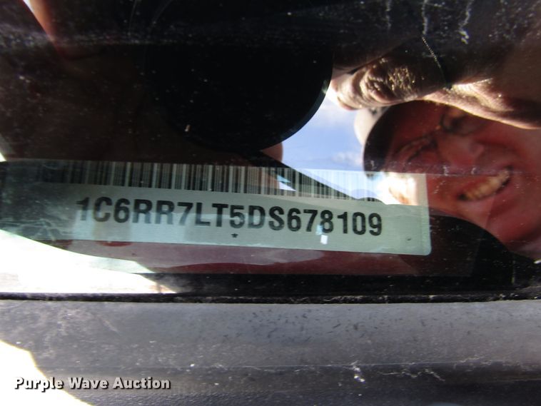 image for item DH8433 2013 Dodge Ram 1500 Crew Cab pickup truck