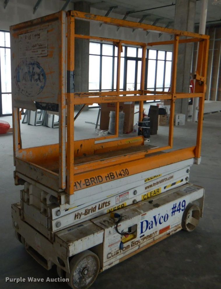 image for item DI2450 Custom Equipment HB1430 scissor lift