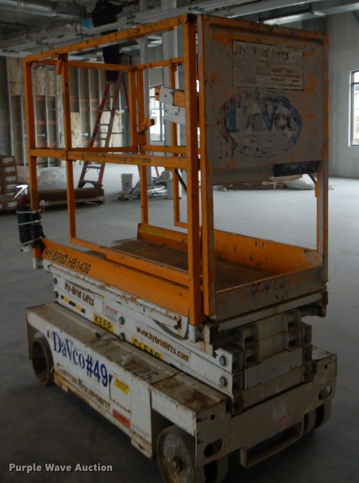 image for item DI2450 Custom Equipment HB1430 scissor lift
