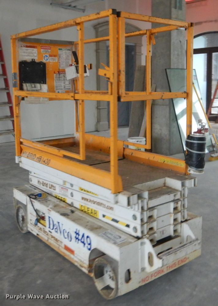 image for item DI2450 Custom Equipment HB1430 scissor lift