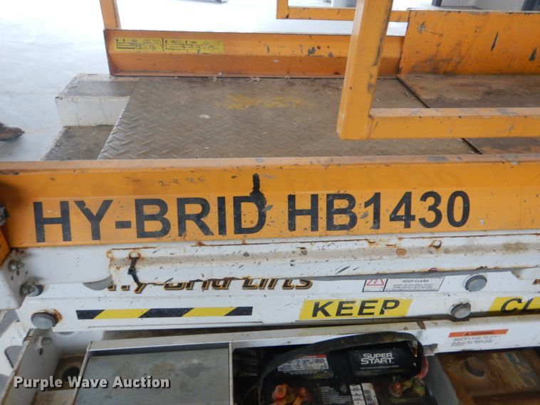 image for item DI2450 Custom Equipment HB1430 scissor lift