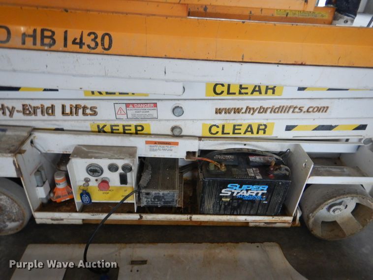 image for item DI2450 Custom Equipment HB1430 scissor lift