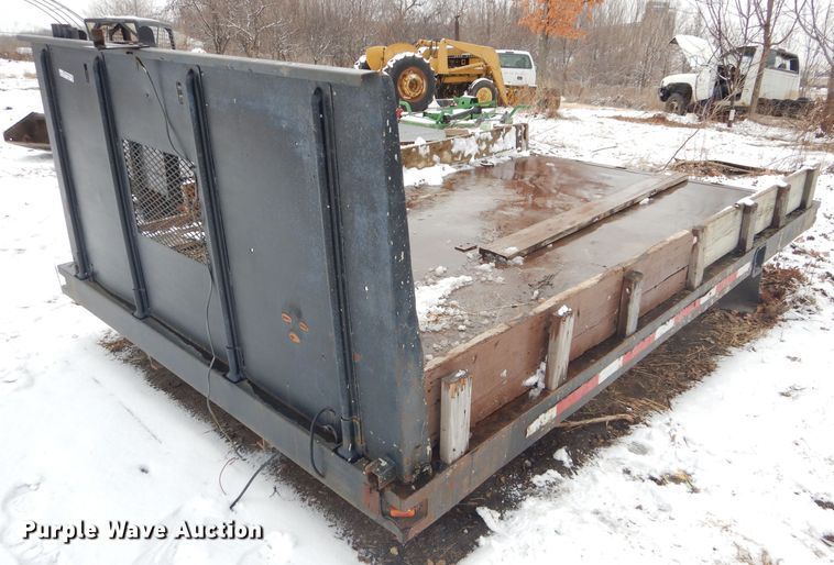 image for item DI9222 12.5'L x 94"W steel flatbed