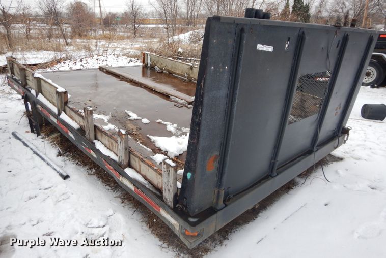 image for item DI9222 12.5'L x 94"W steel flatbed