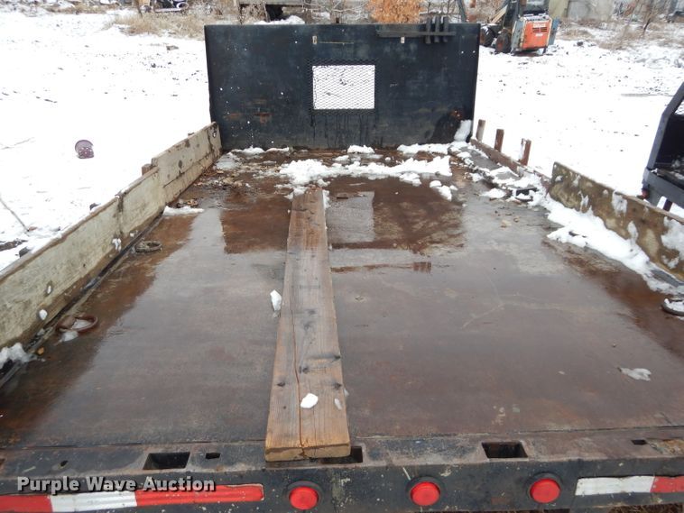 image for item DI9222 12.5'L x 94"W steel flatbed