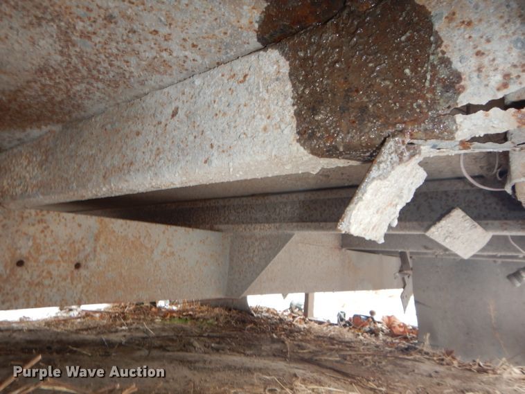 image for item DI9222 12.5'L x 94"W steel flatbed