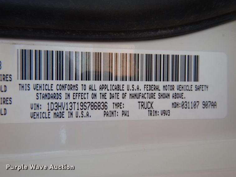 image for item ER9877 2009 Dodge Ram 1500 Crew Cab pickup truck