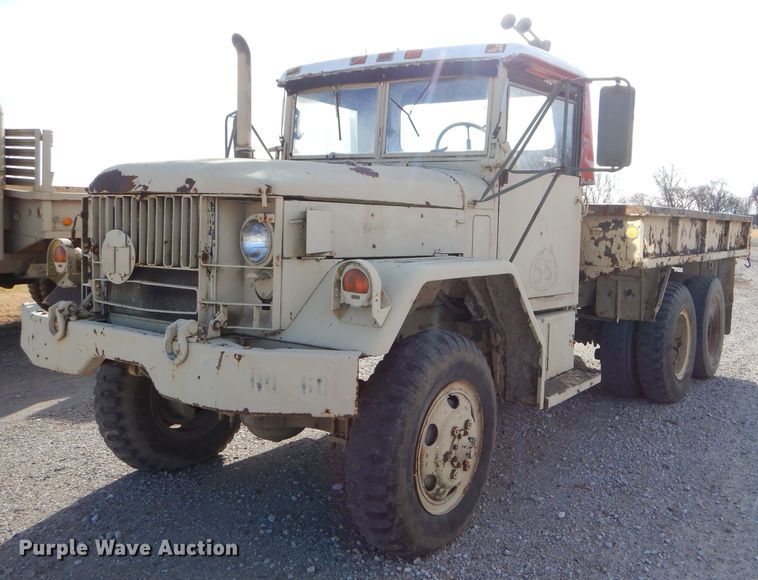 image for item FA9961 1967 Reo M35 dump flatbed truck