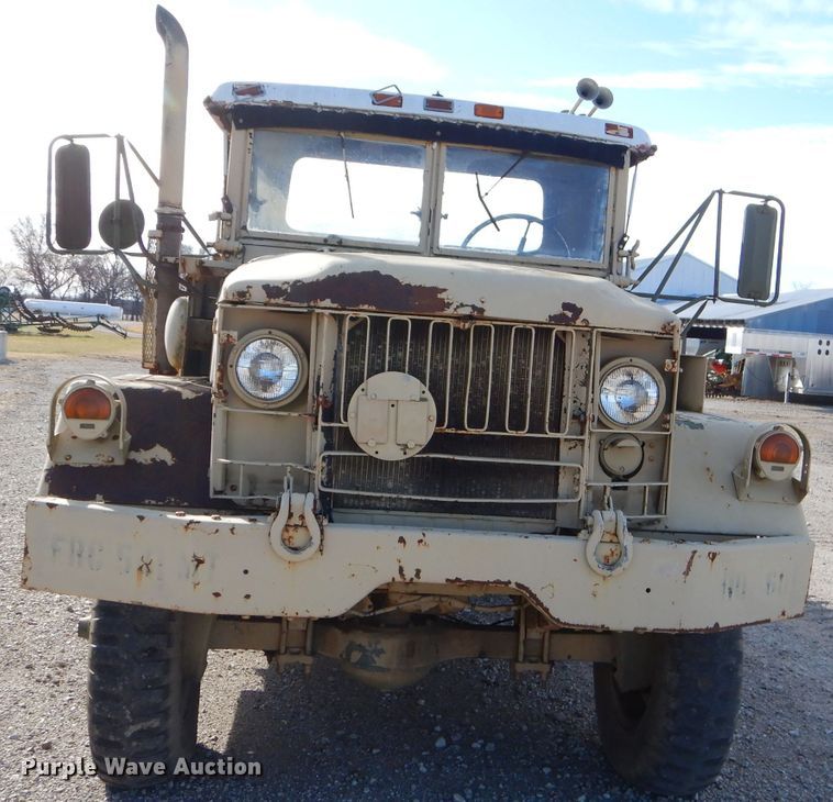 image for item FA9961 1967 Reo M35 dump flatbed truck