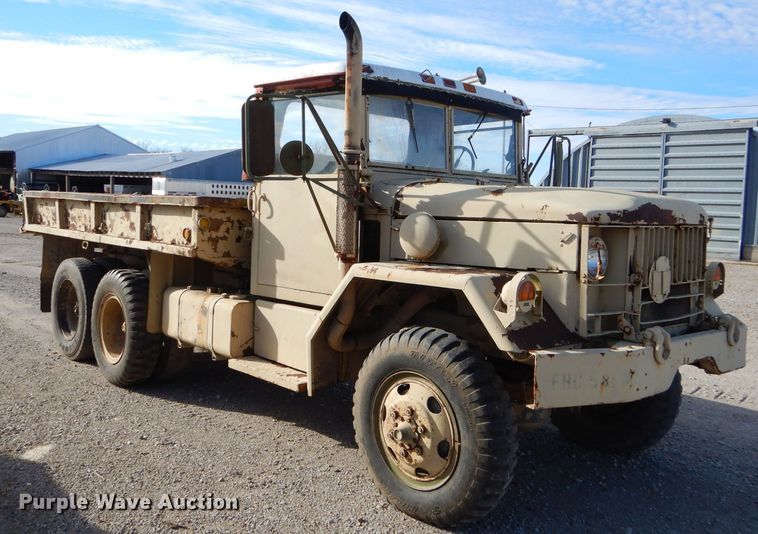 image for item FA9961 1967 Reo M35 dump flatbed truck