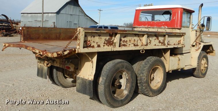 image for item FA9961 1967 Reo M35 dump flatbed truck