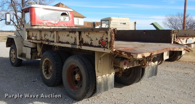 image for item FA9961 1967 Reo M35 dump flatbed truck