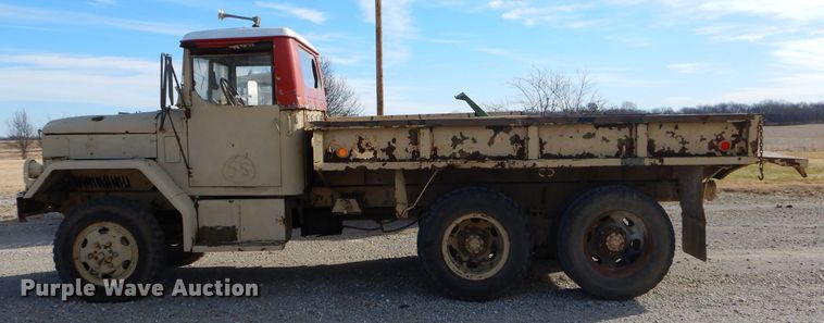 image for item FA9961 1967 Reo M35 dump flatbed truck