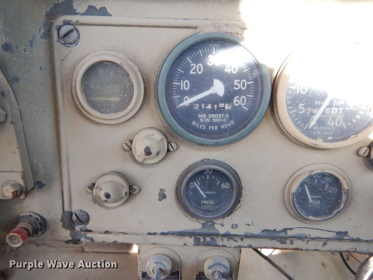 image for item FA9961 1967 Reo M35 dump flatbed truck