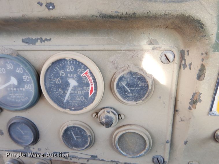 image for item FA9961 1967 Reo M35 dump flatbed truck